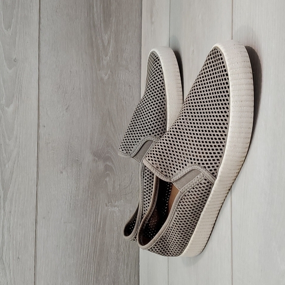 Frye Womens Comfort Slip On Leather Flats shoes sz 10M - Picture 1 of 12